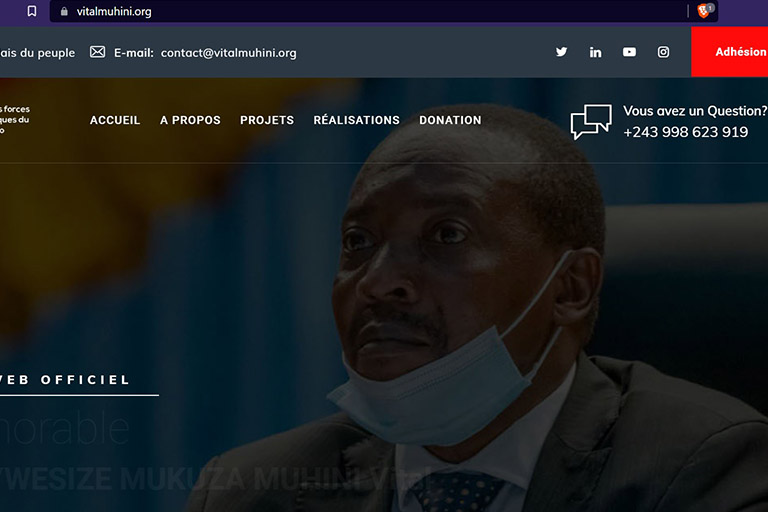 Site Web 2e Vice-président de l’Assemblée nationale – RD Congo
